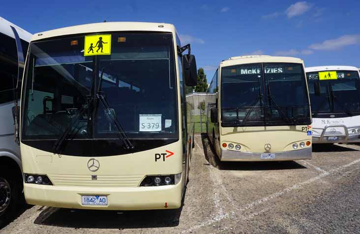 McKenzies Mercedes OH1830 Mills-Tui Orbit 1842AO OH1725 Express 2697AO & O500RF 1815AO